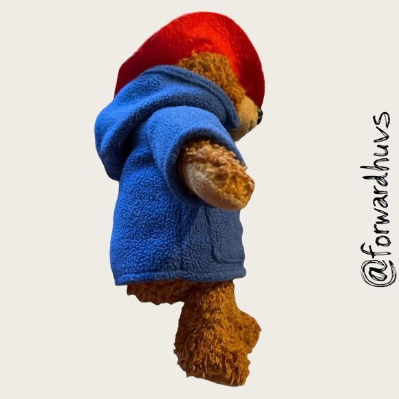 Bundle Sale 3 for $15 | Paddington Bear Plush – Red Hat, Removable Blue Jacket - Picture 7 of 8